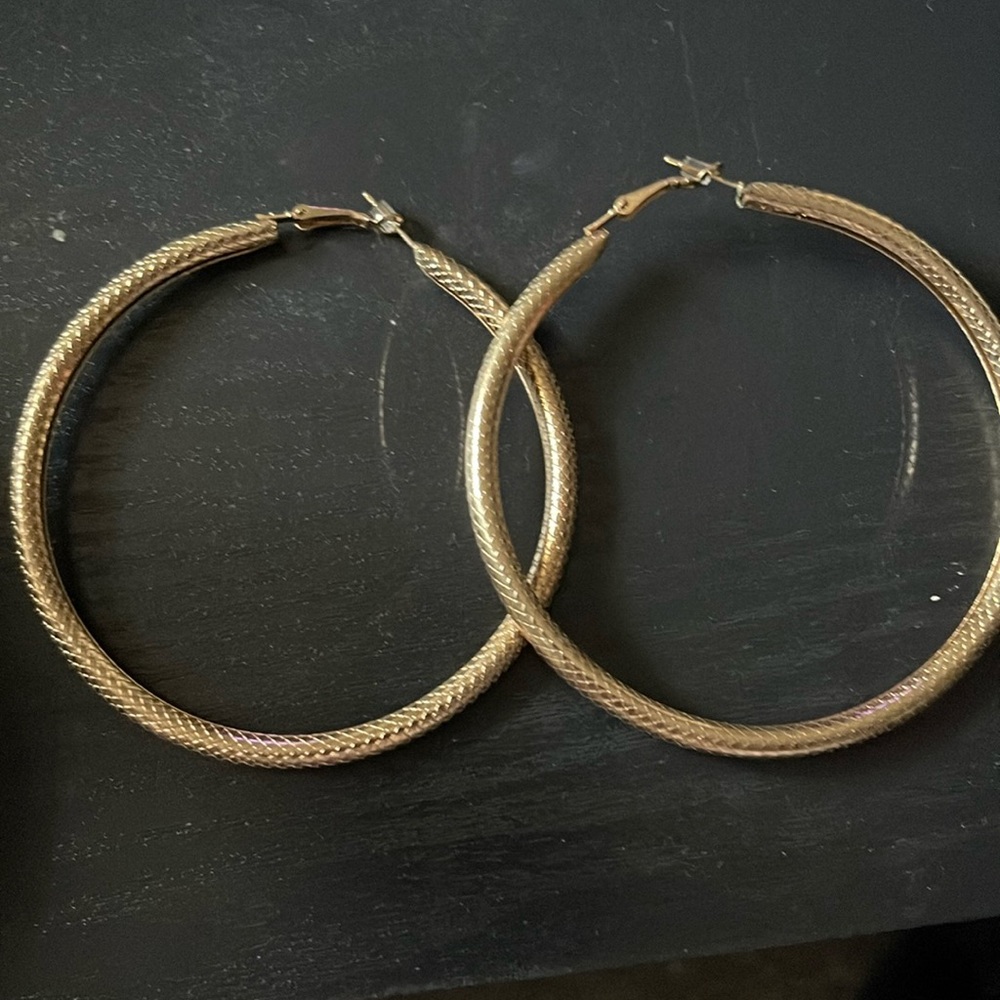Gold hoops